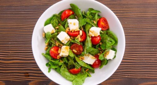 ARUGULA – TOMATOES – WHITE CHEESE