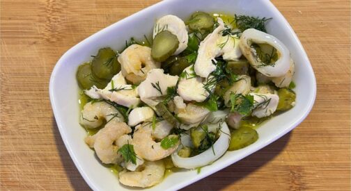 Karışık Deniz Ürünleri Salatası