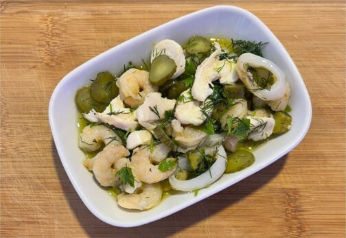Karışık Deniz Ürünleri Salatası